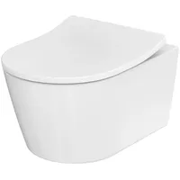 TOTO CW552RY Wand-WC mit WC-Sitz Weiß