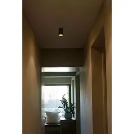 faro BARCELONA Stan Deckenleuchte 1xGU10 Schwarz/Aluminium