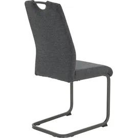 Hela Freischwinger »CHRISTINA«, (Set), 2 St., Webstoff, 1, 2 oder 4 Stück, Schwingstuhl, grau