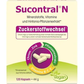 Harras Pharma Curarina Arzneimittel GmbH Sucontral N Kapseln 120 St