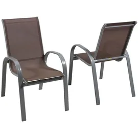 Merxx Amalfi Set 5-tlg. Tisch 220 x 90 cm taupe