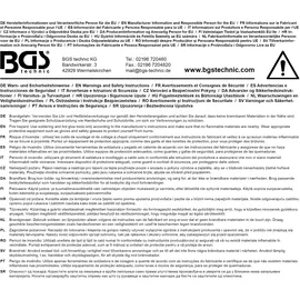 BGS Heißklebestick transparent 6 Stück
