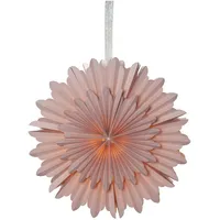 Star Trading Papierstern Crystal Innenbereich rosa