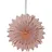 Star Trading Papierstern Crystal Innenbereich rosa