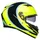 AGV K3 Rossi WT Phillip Island 2005 Integralhelm - Neon-Gelb/Schwarz / XS