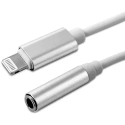 Kopfhörer Adapter 3,5 mm Klinke für Iphone, 8pin Anschluss Eaxus