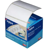 APLI Kartonetiketten auf Rolle 35x75mm weiß