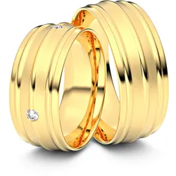 Trauringe Oelde 333er Gelbgold - 3652