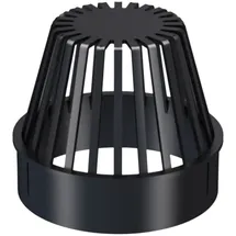 Klüber Flavent Flachdach Laubfang DN125 Hart PVC für Dachablauf