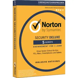 NortonLifeLock Norton Security Deluxe 3.0 5 Geräte 3 Jahre ESD DE Win Mac Android iOS