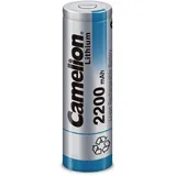 Camelion Lithium-Ion Akku 3.7V 2200mAh ICR18650F-22 Flattop