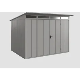 EcoStar Elegant-P Typ 3 3,12 x 2,38 m graualuminium Doppeltür