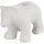 BUTLERS Eisbär Kerzenhalter 17cm beige/weiß