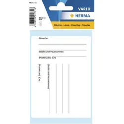 HERMA Adressetikett 5731 80x110mm 8 St./Pack.