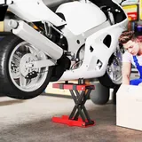 Homcom Motorradheber 500 kg belastbar Höhenverstellbar 95-400 mm