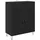 vidaXL Sideboard 69,5 x 90 x 34 cm Schwarz / Eichen-Optik