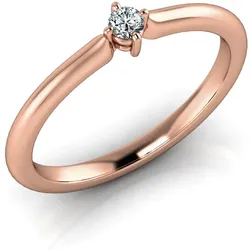 Verlobungsring VR17 585er Rotgold - 7934