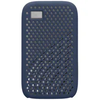 kwmobile Hülle kompatibel mit WD My Passport SSD 500GB / 1T / 2T / 4T Festplatte - Silikon Schutzhülle für Portable SSD - in Dunkelblau