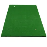 Costway GYMAX Golf Abschlagmatte, Golf Übungsmatte inkl. 3 Gummi-Tees, Golfmatte für Indoor und Outdoor