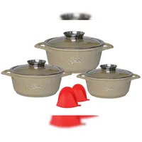 Cheffinger Kochgeschirr Topf-Set 6-tlg. Kochtopf