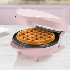 Bestron AMW500P Mini Waffelautomat rosa