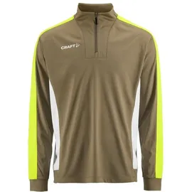New Wave Evolve 2.0 Contrast Half Zip - braun XS