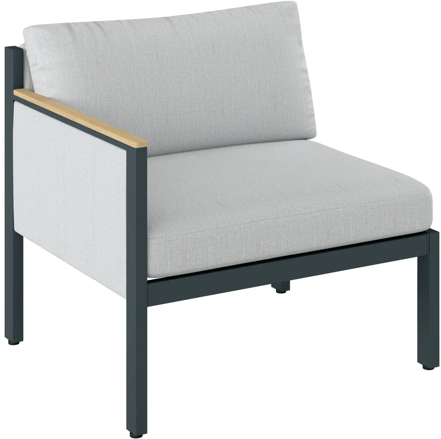 Dieter Knoll Lounge-Sofa Armteil links ABEL - B/H/T ca. 83.50x73.00x76.00