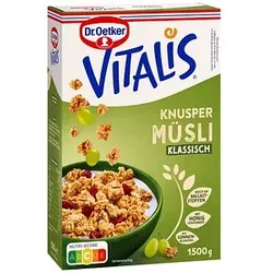 Dr. Oetker Vitalis Knuspermüsli Müsli 1500,0 g