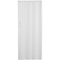 Falttür Schiebetür Tür weiss farben Höhe 202 cm Einbaubreite bis 109 cm Doppelwandprofil Neu