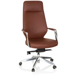 hjh OFFICE Profi Chefsessel VELVET Kunstleder mit Armlehnen