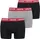 Levi's Repeat Logo Boxershorts Schwarz / Grau Combo L 3er Pack