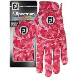 Footjoy Spectrum Damen Handschuh rot camo