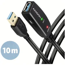 AXAGON USB-Kabel USB 3.2 Gen1 USB-A Buchse, USB-A Stecker 10m ADR-310