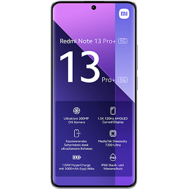 Xiaomi Redmi Note 13 Pro+ 5G 12 GB RAM 512 GB aurora purple
