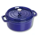 Staub Cocotte, Bratpfanne, Blau, Gusseisen, 3,8 L, 1 Stück(S), 24 Cm