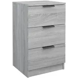 vidaXL Nachttisch Grau Sonoma 40x36x65 cm