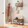 VASAGLE Schuhregal 80 x 44,5 x 30 cm braun / vintage