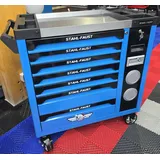 Werkstattwagen Werkzeugwagen leer mit Musik