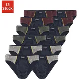 LE JOGGER le jogger® Slip, (Packung, 12 St.), mit Farbhighlights le jogger® marine