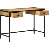 VidaXL Schreibtisch 105x50x75 cm Massivholz Mango