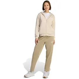 adidas Essentials Linear Trainingsanzug Beige XS