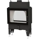 Kamineinsatz BeF Double 7 Feel mit 7 kW Durchsicht Tunnel Kamin Heizeinsatz