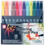 Sakura Koi Coloring Brush Pen Set 12 St. mehrfarbig