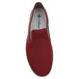 Rieker Espadrilles Herren Rot 43