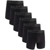 Under Armour Boxershorts unifarben schwarz 5XL 6er Pack