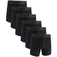 Under Armour Boxershorts unifarben schwarz 5XL 6er Pack