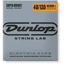 Jim Dunlop - DBSBN40120M - Bass-Saiten - Super Bright Medium 40-120 5 Saiten