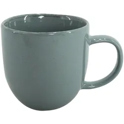 Van Well | URBAN Kaffeebecher 32 cl grau 6er Set  - Steinzeug stylisch, handlicher Kaffee -  Tee Becher