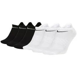 Nike Socken Unisex 6er Pack-Everyday Lightweight No Show, weiß 38/42