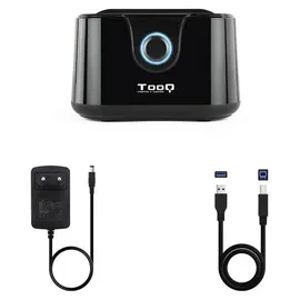TooQ TQDS-802B - Dockingstation USB 3.0 Schwarz